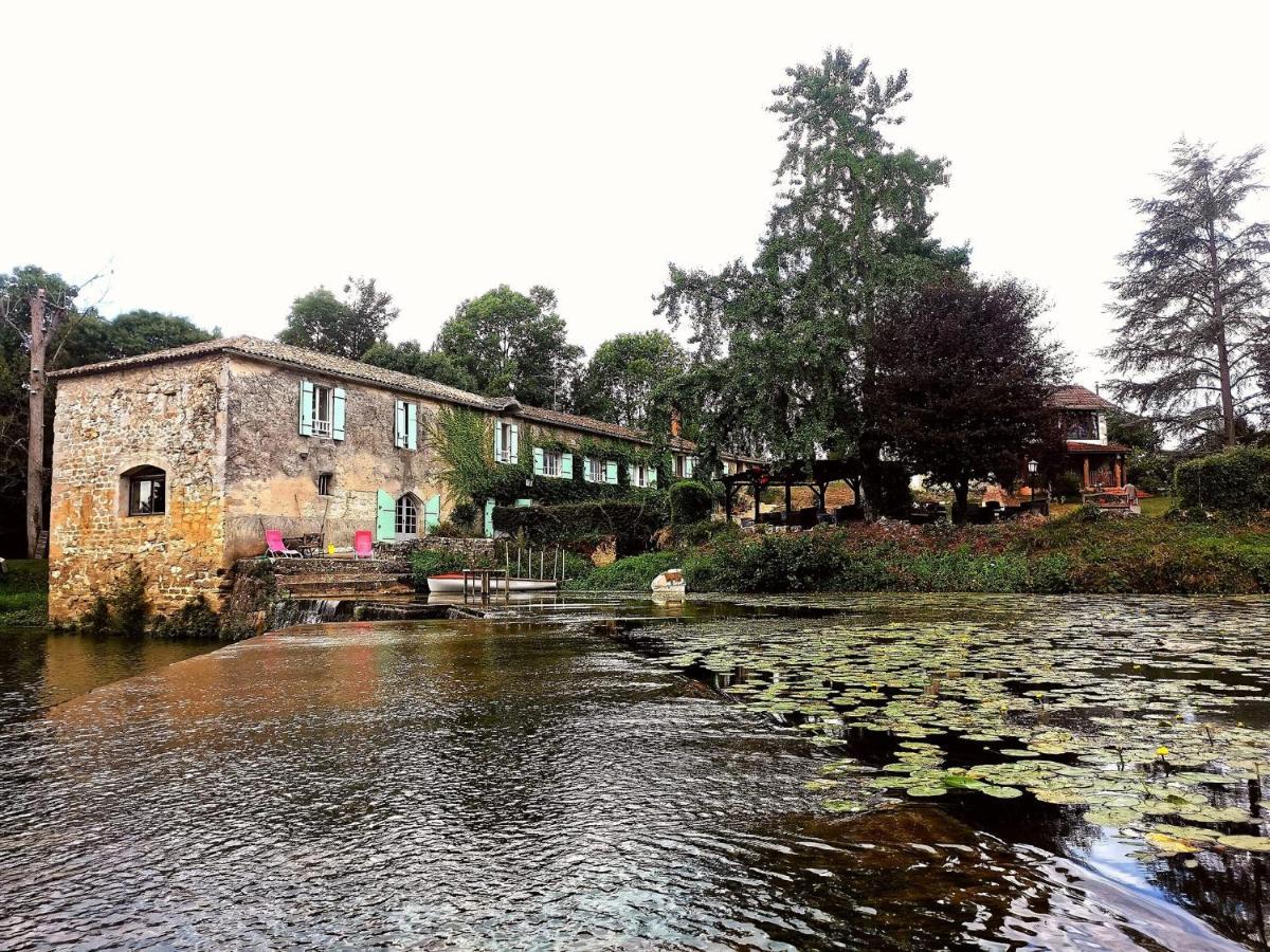 Moulin De Monpoisson Panzió Le Puy Kültér fotó